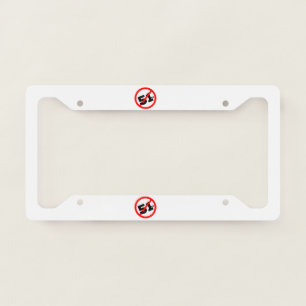 51st State No Way License Plate Frame