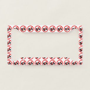 51st State No Way License Plate Frame
