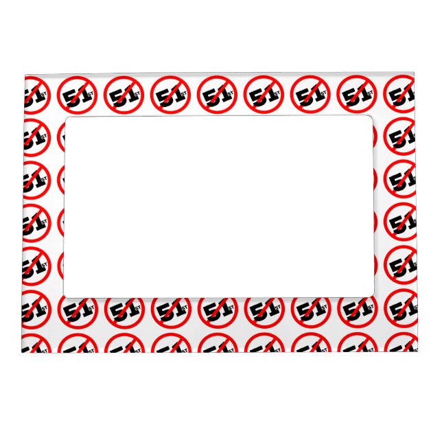 51st State No Way Magnetic Frame (Front)