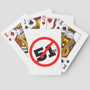 51st State No Way Poker Cards
