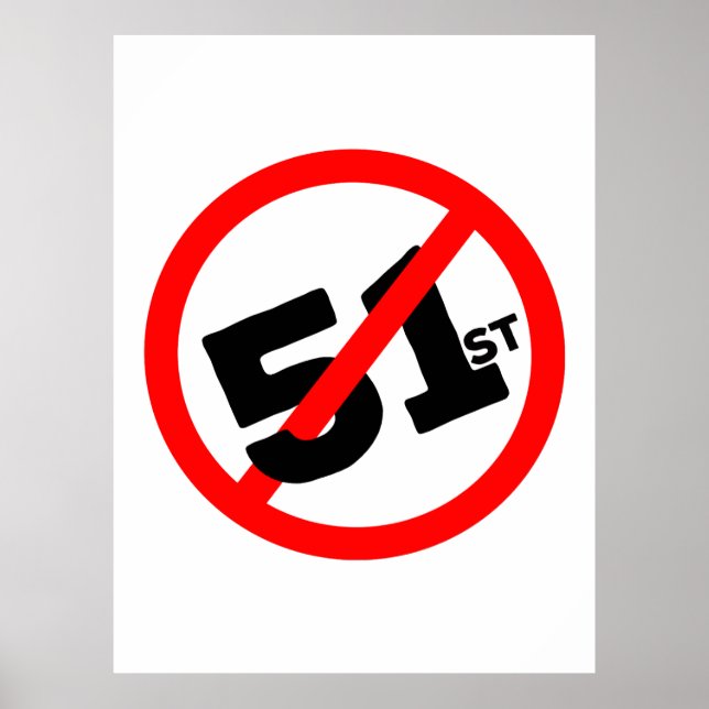51st State No Way Poster (Front)