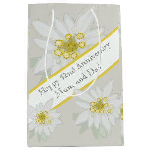 51st Wedding Anniversary Medium Gift Bag