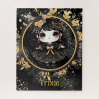 520 Pieces | Goth Girls Kawaii Chibi Cute Custom Jigsaw Puzzle