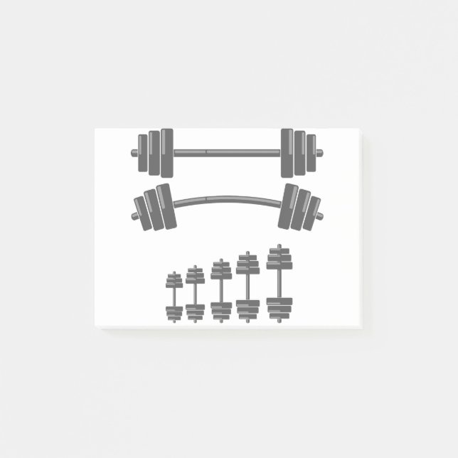 5221Barbells Post-it Notes (Front)
