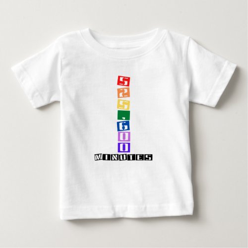 525600 Minutes  Baby T_Shirt