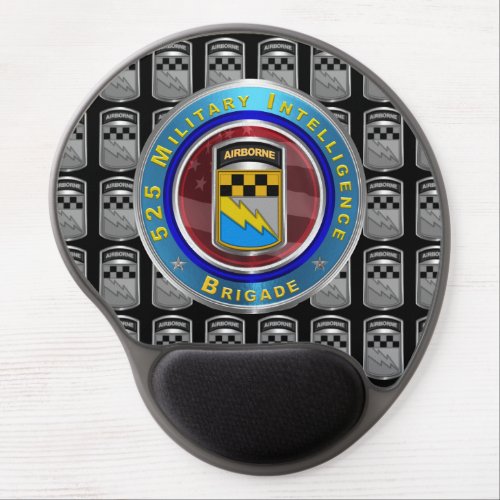 525 Military Intelligence Brigade Airborne Gel Mouse Pad