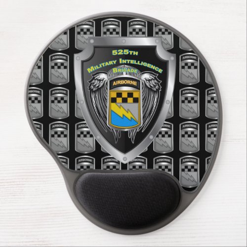 525 Military Intelligence Brigade Airborne   Gel Mouse Pad