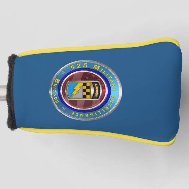 525 Military Intelligence Brigade “Airborne”  Golf Head Cover (Front)