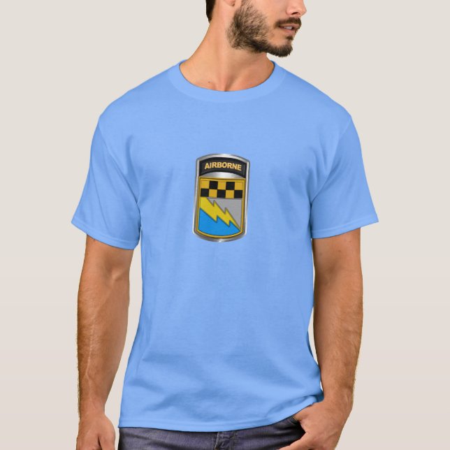 525 Military Intelligence Brigade “Airborne” T-Shirt (Front)