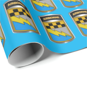 525 Military Intelligence Brigade “Airborne” Wrapping Paper