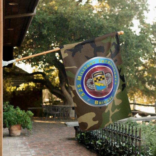 525th Military Intelligence Brigade - Airborne House Flag (In SItu)