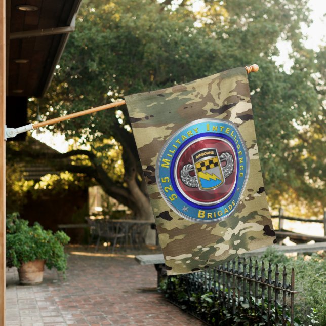 525th Military Intelligence Brigade - Airborne House Flag (In SItu)