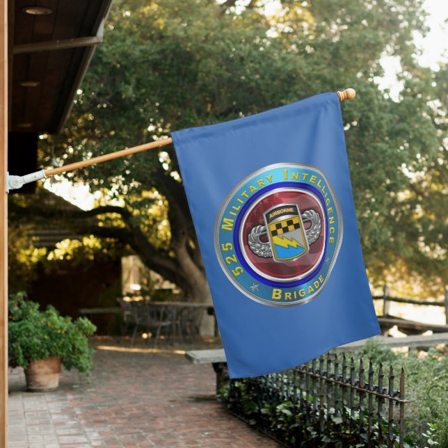 525th Military Intelligence Brigade - Airborne House Flag (In SItu)