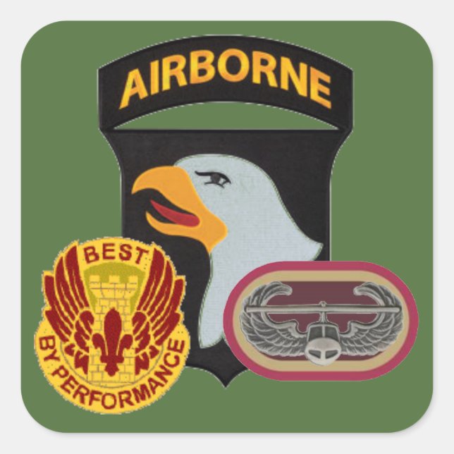 526TH BRIGADE SUPPORT BN 101ST AIRBORNE STICKERS (Front)