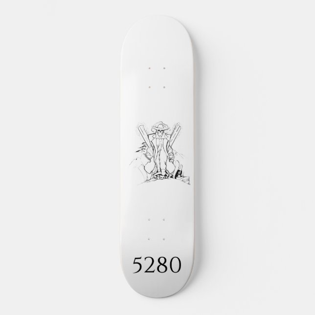 5280 Gunslinger Skateboard (Front)