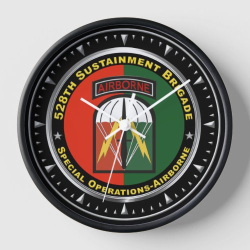 528th Sustainment Brigade Special Operations Clock