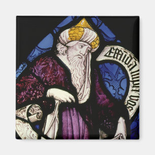 52:Roundel of the prophet Ezekiel, 15th century Magnet