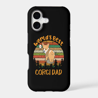 52 World's Best Corgi Dad iPhone 17 Case