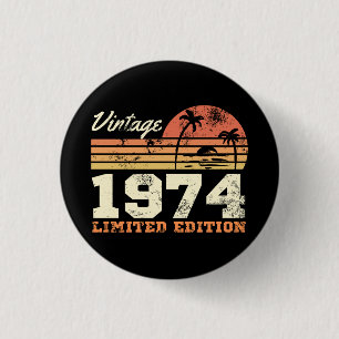 52nd Birthday Button