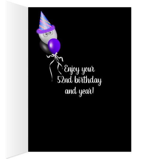 52nd birthday candles in beer (Inside (Right))