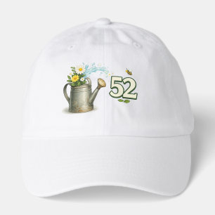 52nd Birthday Gardening Gift Hat for Plant Lovers