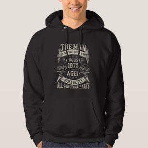 52nd Birthday Gifts For Men 52 Year Old Birthday A Hoodie