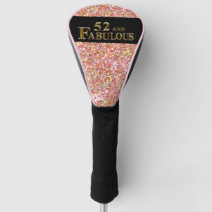 52nd Birthday Golf Head Cover