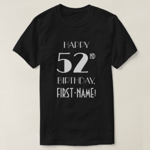 52nd Birthday Party - Art Deco Inspired Look Shirt