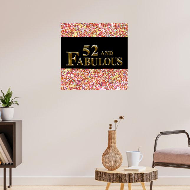 52nd Birthday  Poster (Living Room 3)