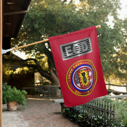 52nd EOD Group House Flag