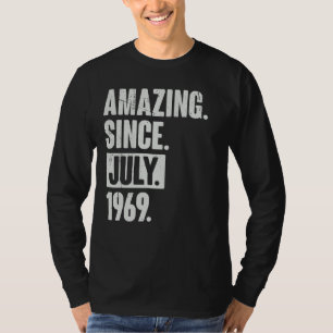 53 Year Old 53rd Birthday   Amazing Since July 196 T-Shirt