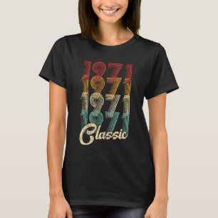 53rd Birthday Gift Classic 1971 53 Years Old T-Shirt