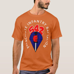 542nd Parachute Infantry Battalion wo Background X T-Shirt