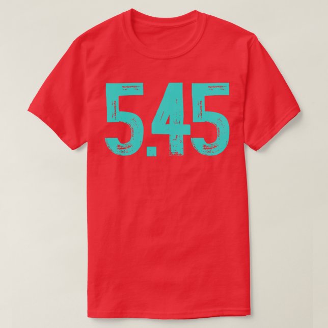 545 mm caliber T-Shirt (Design Front)