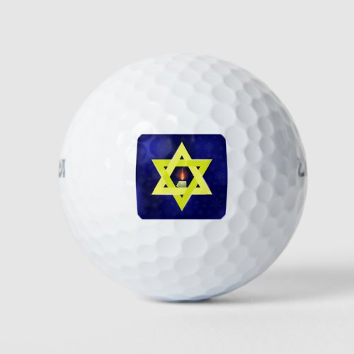 5482Star of David Golf Balls