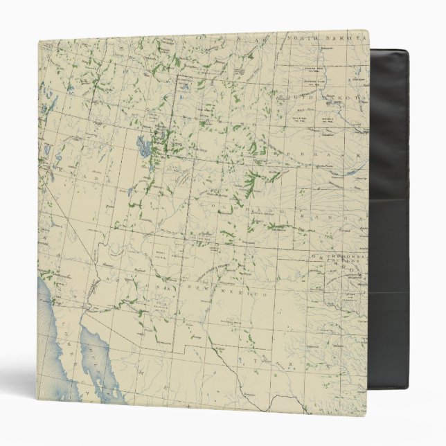 54 Areas irrigated 1889 3 Ring Binder (Front/Inside)