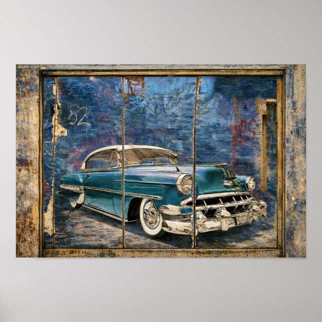 '54 Chevy Wall Image Poster (Front)