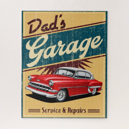 54 Classic Garage Jigsaw Puzzle