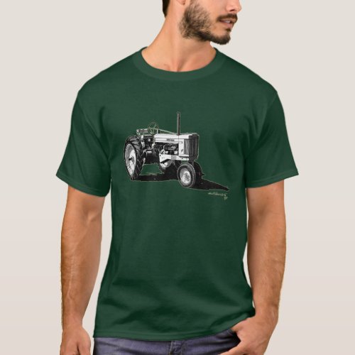 54 JD Model 50 Tractor T_Shirt