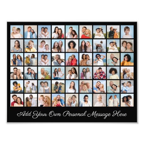 54 Photo Collage Add A Greeting Photo Enlargement