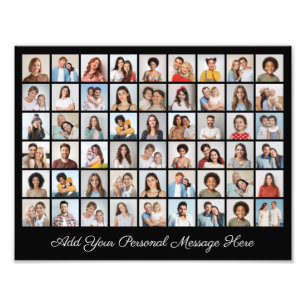 54 Photo Collage Add A Greeting Photo Enlargement