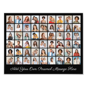 54 Photo Collage Add A Greeting Photo Enlargement