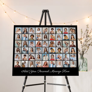 54 Photo Collage Add Your Own Greeting Foam Board