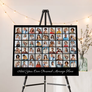 54 Photo Collage Add Your Own Greeting Foam Board