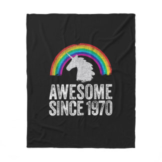 54 Years Old Women Tank Top Fleece Blanket