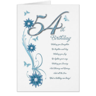 54th Birthday Gifts on Zazzle