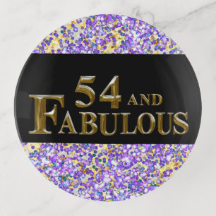 54th  Birthday  Trinket Tray