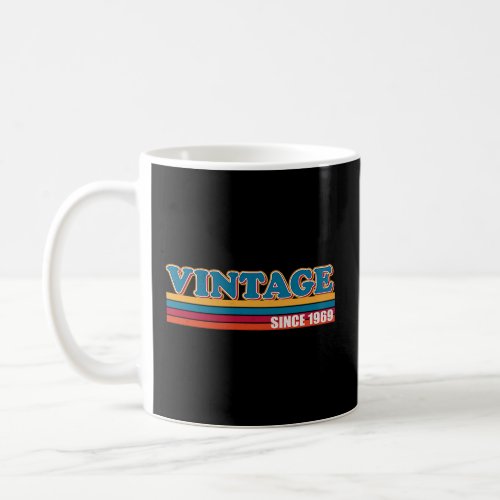 54th Birthday Vintage 1969 Awesome Since 1969 Deco Coffee Mug