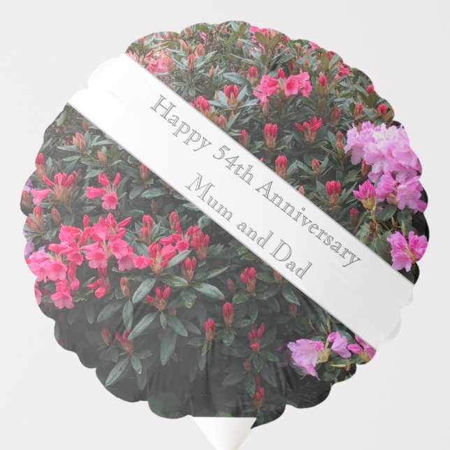 54th Wedding   Balloon (Front)