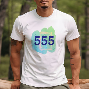 555 Angel Number Transformation Affirmation T-Shirt